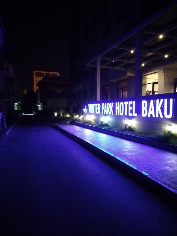 Apartment On The Delara Aliyeva Street บากู ภายนอก รูปภาพ